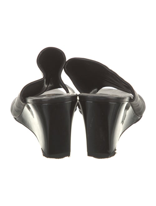 Robert Clergerie Leather Slides