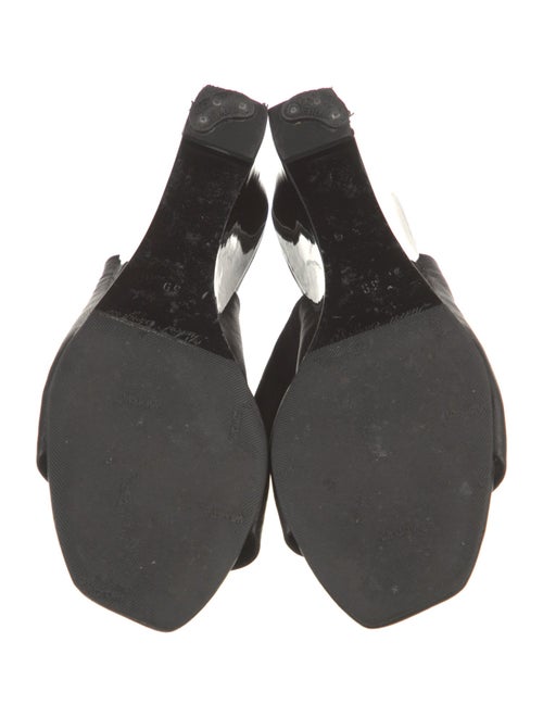 Robert Clergerie Leather Slides