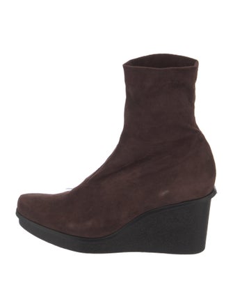 Robert Clergerie Suede Sock Boots