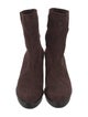 Robert Clergerie Suede Sock Boots
