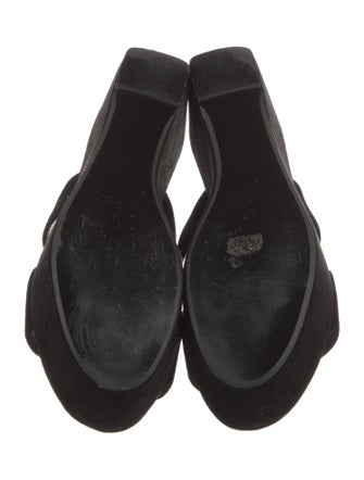 Robert Clergerie Suede Slides