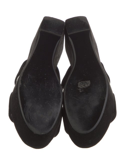 Robert Clergerie Suede Slides