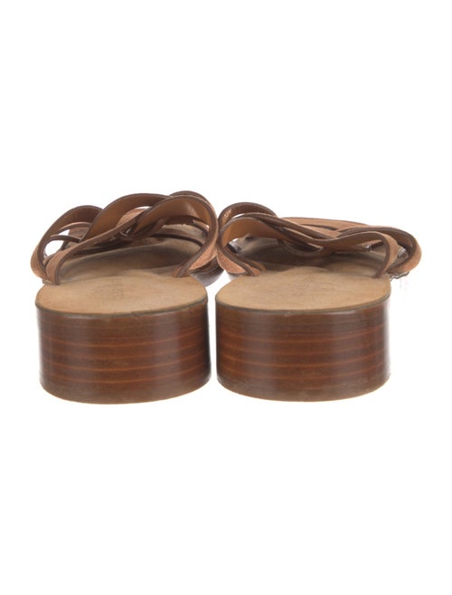 Robert Clergerie Suede Slides