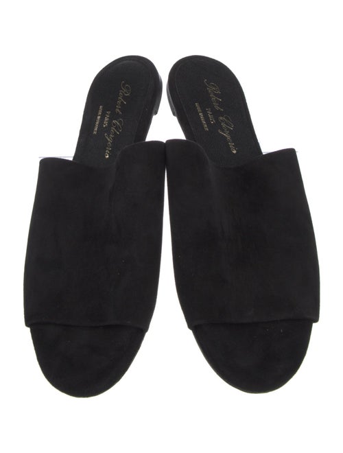 Robert Clergerie Suede Slides