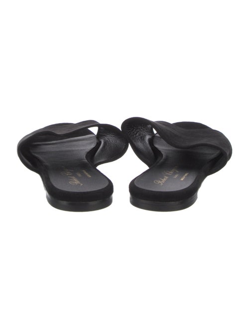 Robert Clergerie Suede Slides