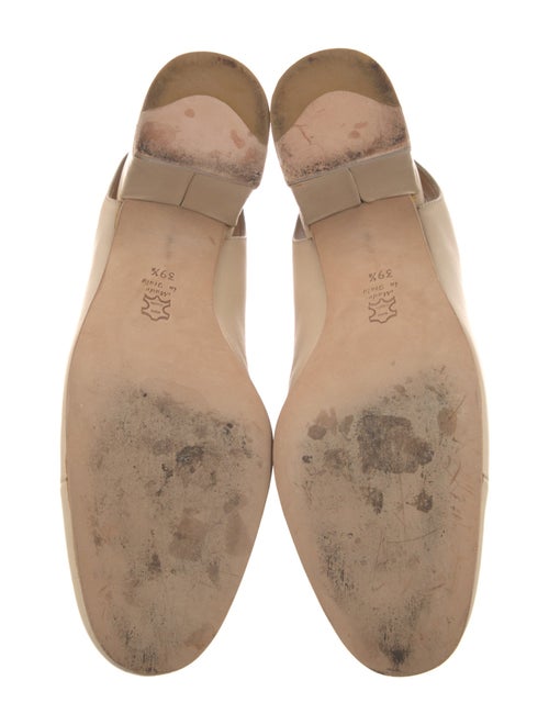 Robert Clergerie Leather Mules