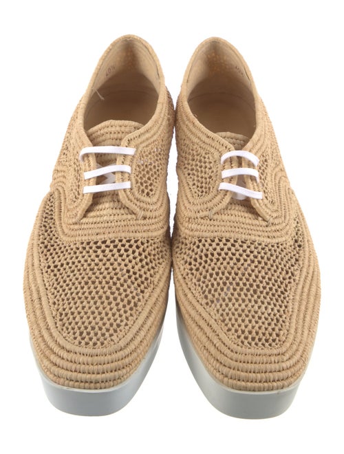 Robert Clergerie Straw Oxfords