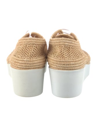 Robert Clergerie Straw Oxfords