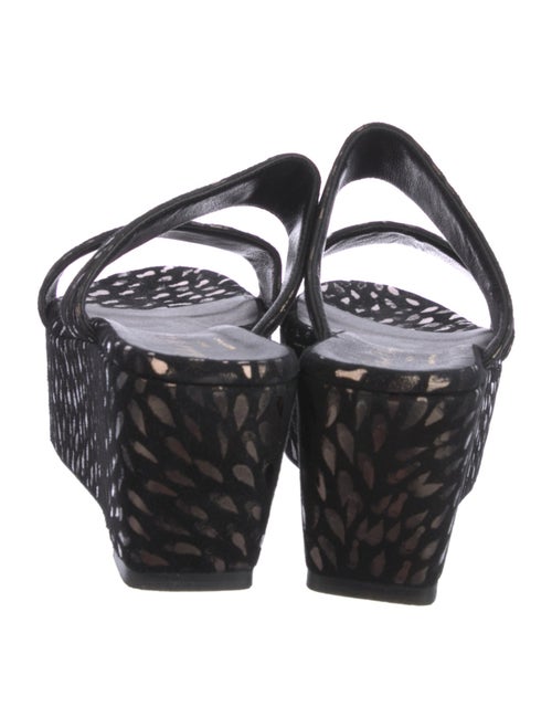 Robert Clergerie Suede Slides