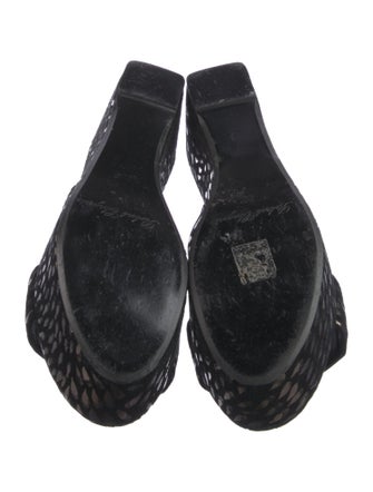 Robert Clergerie Suede Slides