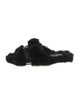 Robert Clergerie Faux Fur Slides