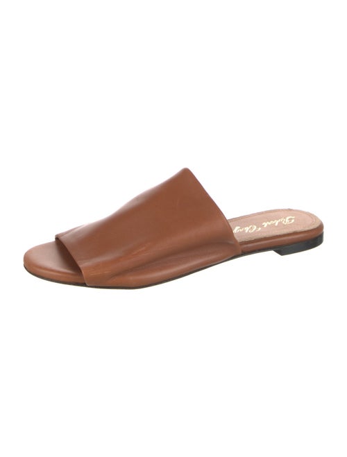 Robert Clergerie Leather Slides