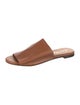 Robert Clergerie Leather Slides