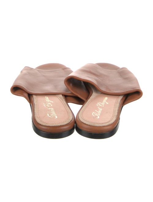 Robert Clergerie Leather Slides