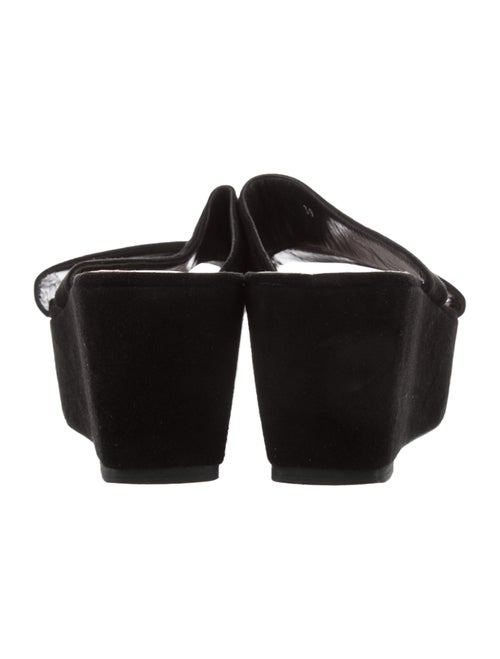 Robert Clergerie Suede Slides