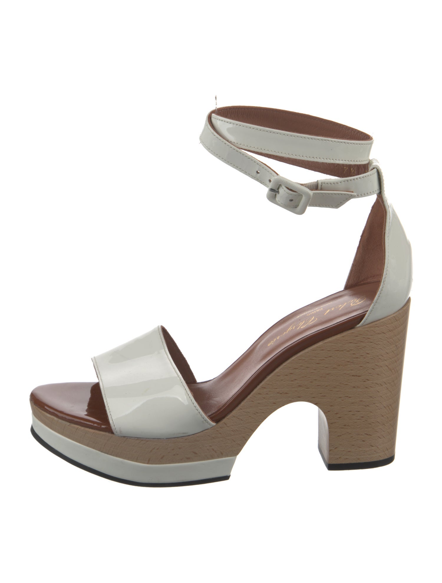 Robert Clergerie Patent Leather Sandals