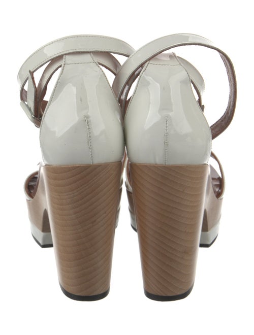 Robert Clergerie Patent Leather Sandals