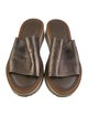 Robert Clergerie Leather Slides