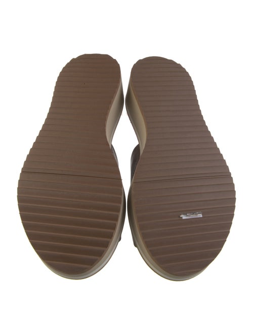 Robert Clergerie Leather Slides