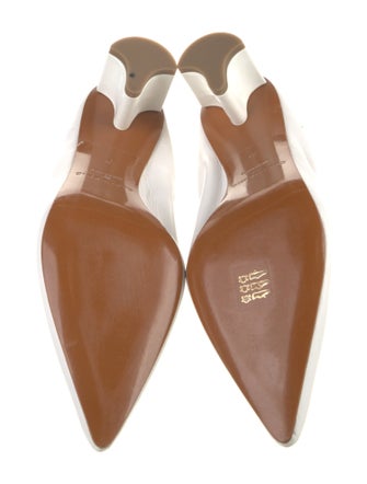 Robert Clergerie Leather Mules