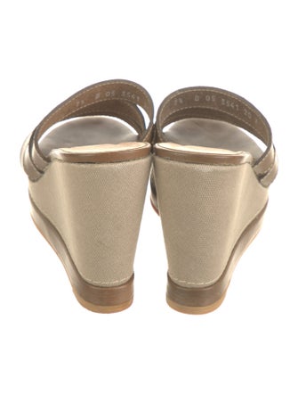 Robert Clergerie Leather Slides