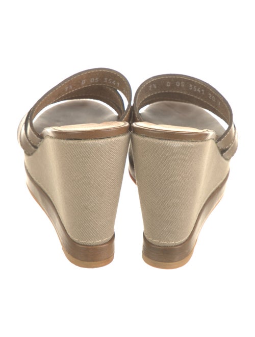 Robert Clergerie Leather Slides