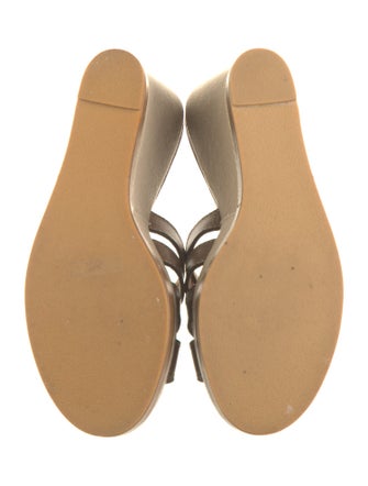 Robert Clergerie Leather Slides