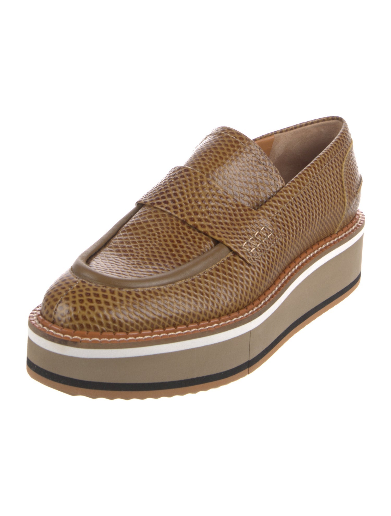 Robert Clergerie Leather Flats