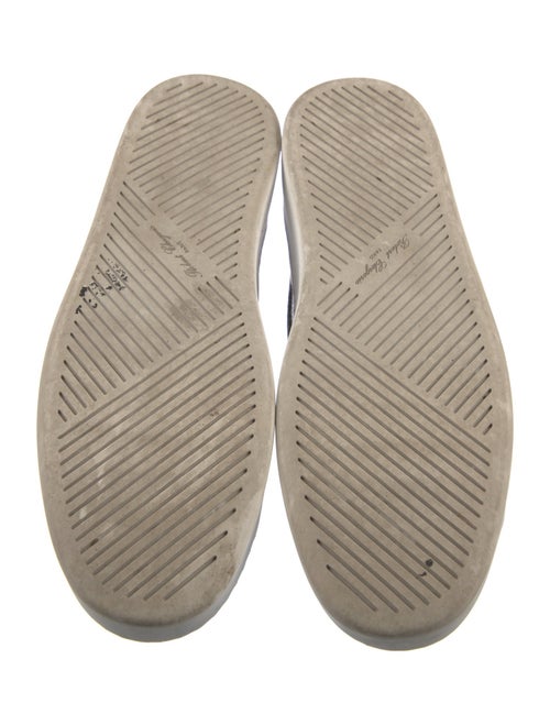 Robert Clergerie Leather Animal Print Sneakers