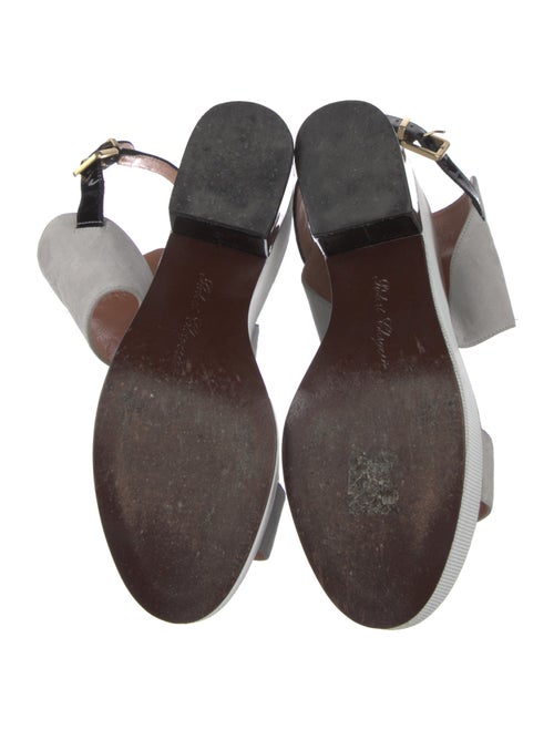 Robert Clergerie Suede Slingback Sandals