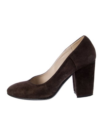 Robert Clergerie Suede Pumps