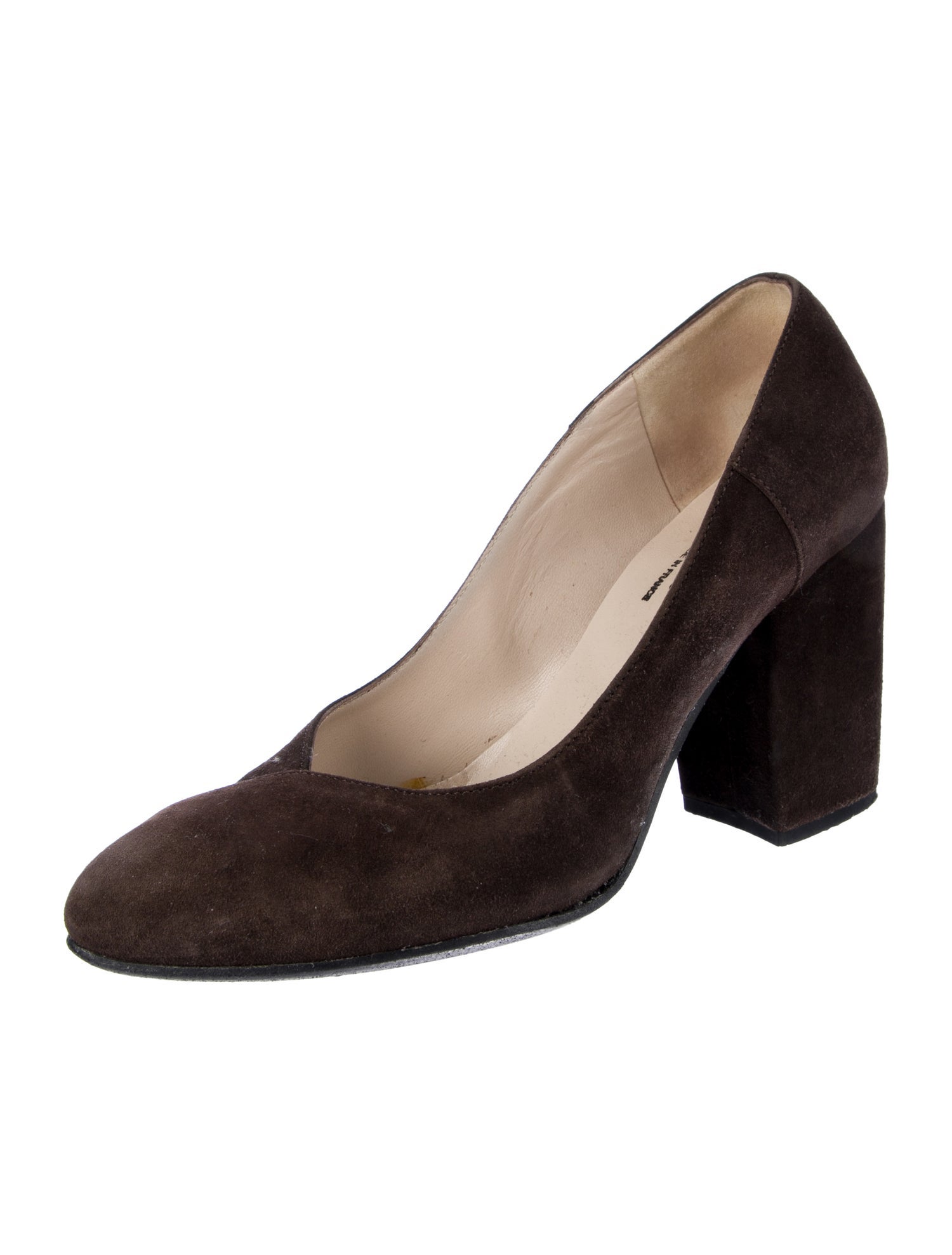 Robert Clergerie Suede Pumps