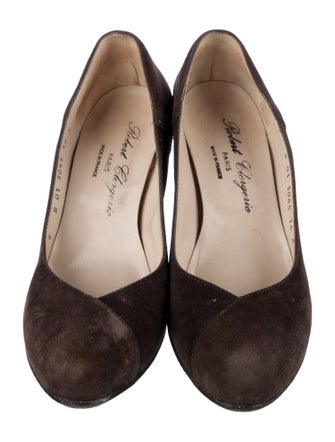 Robert Clergerie Suede Pumps