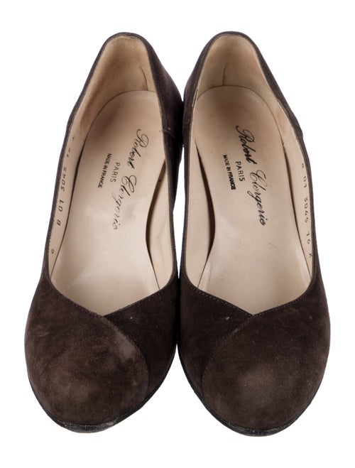 Robert Clergerie Suede Pumps