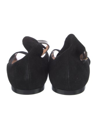 Robert Clergerie Suede Flats