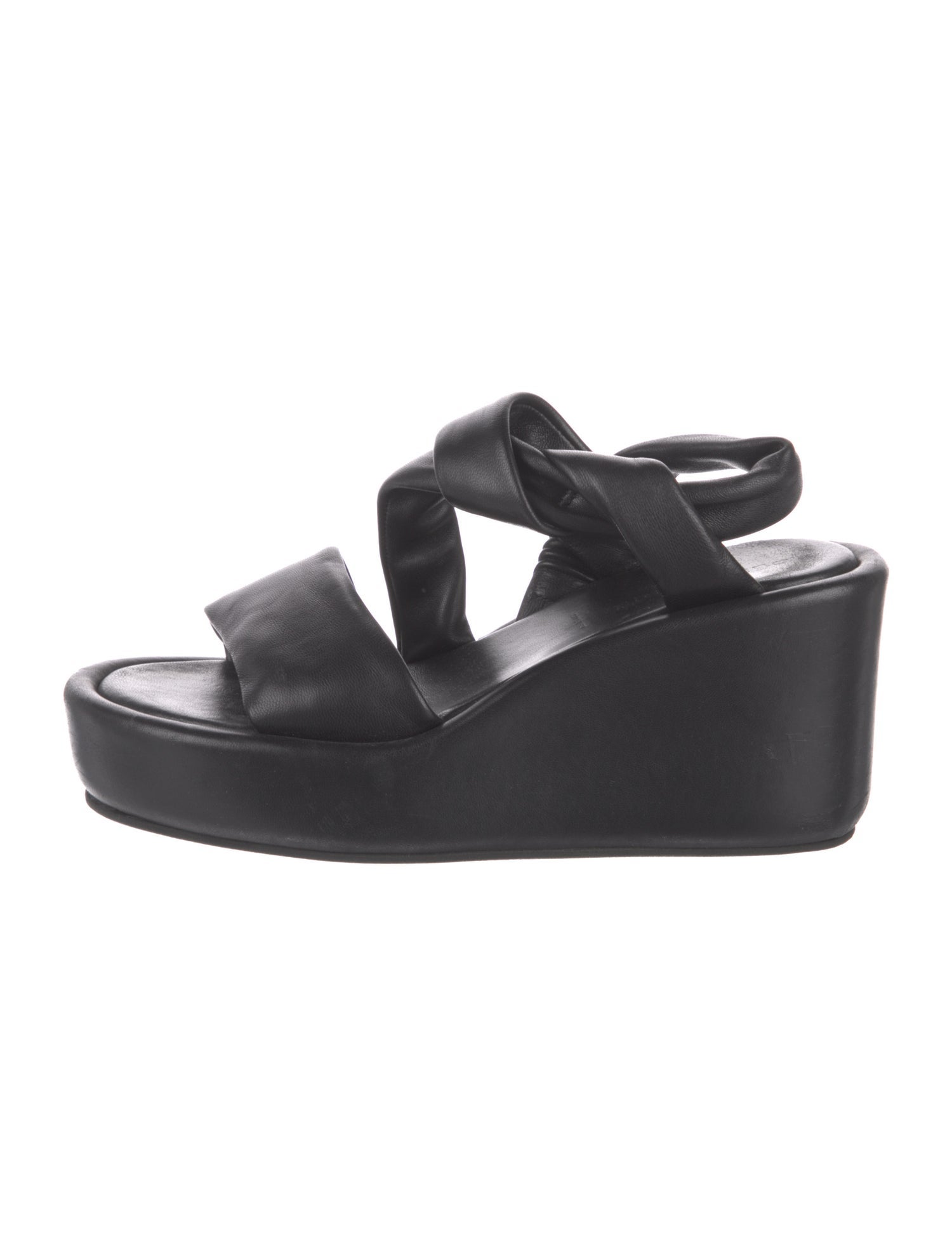 Robert Clergerie Leather Slingback Sandals