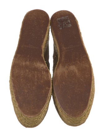 Robert Clergerie Raffia Mules