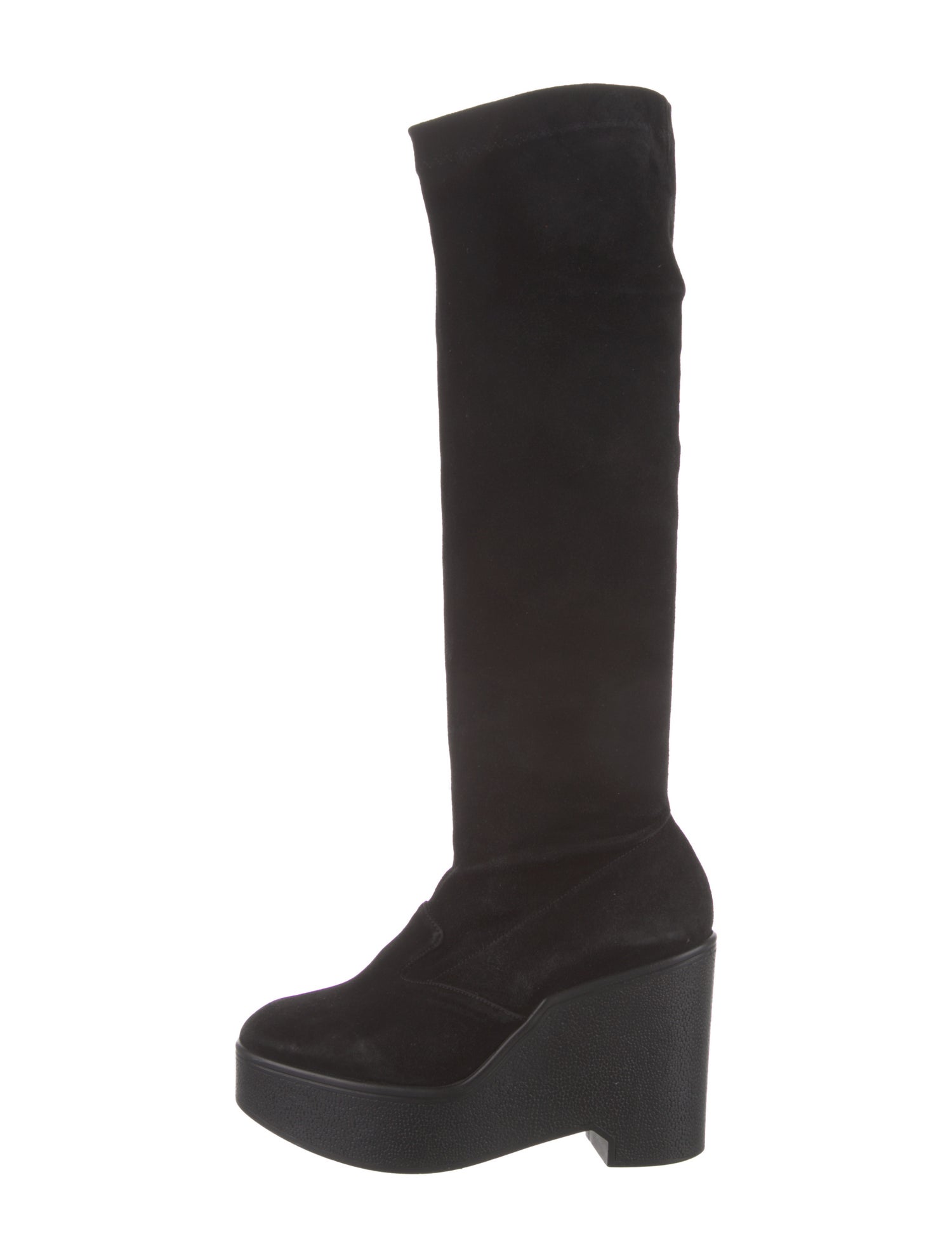 Robert Clergerie Suede Sock Boots