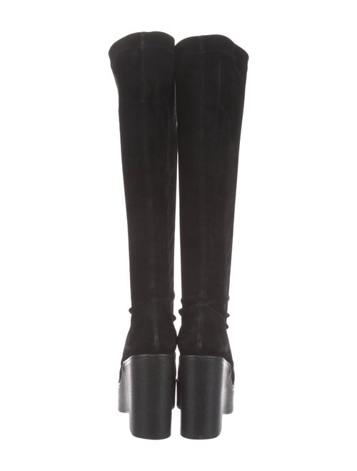 Robert Clergerie Suede Sock Boots