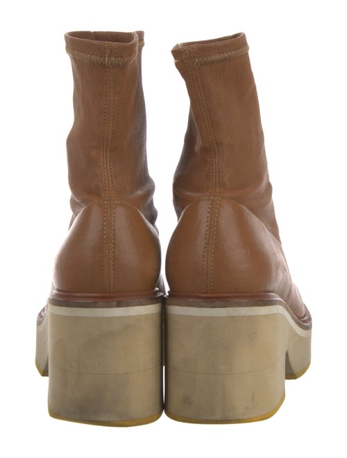 Robert Clergerie Leather Sock Boots