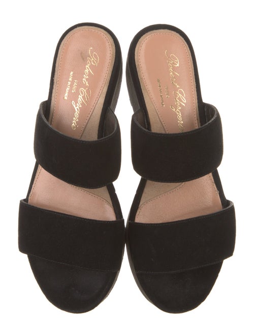 Robert Clergerie Suede Slides