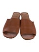 Robert Clergerie Leather Slides