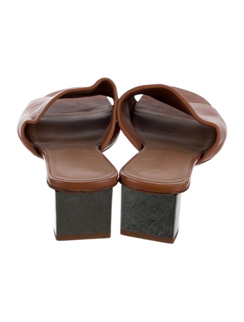 Robert Clergerie Leather Slides