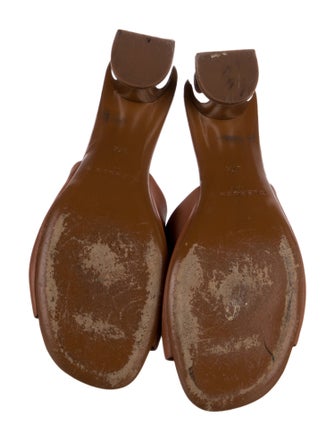 Robert Clergerie Leather Slides