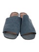 Robert Clergerie Denim Slides