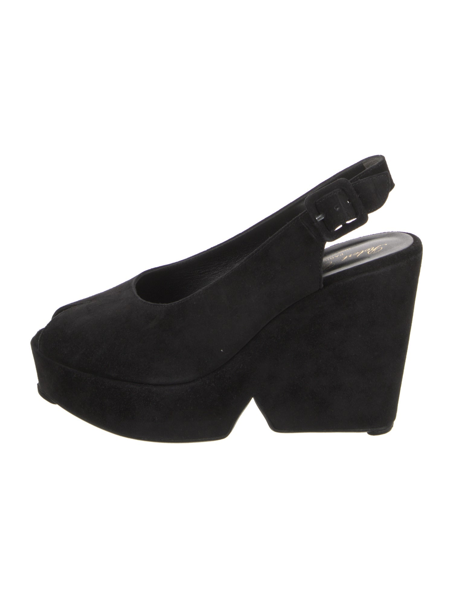 Robert Clergerie Suede Slingback Sandals