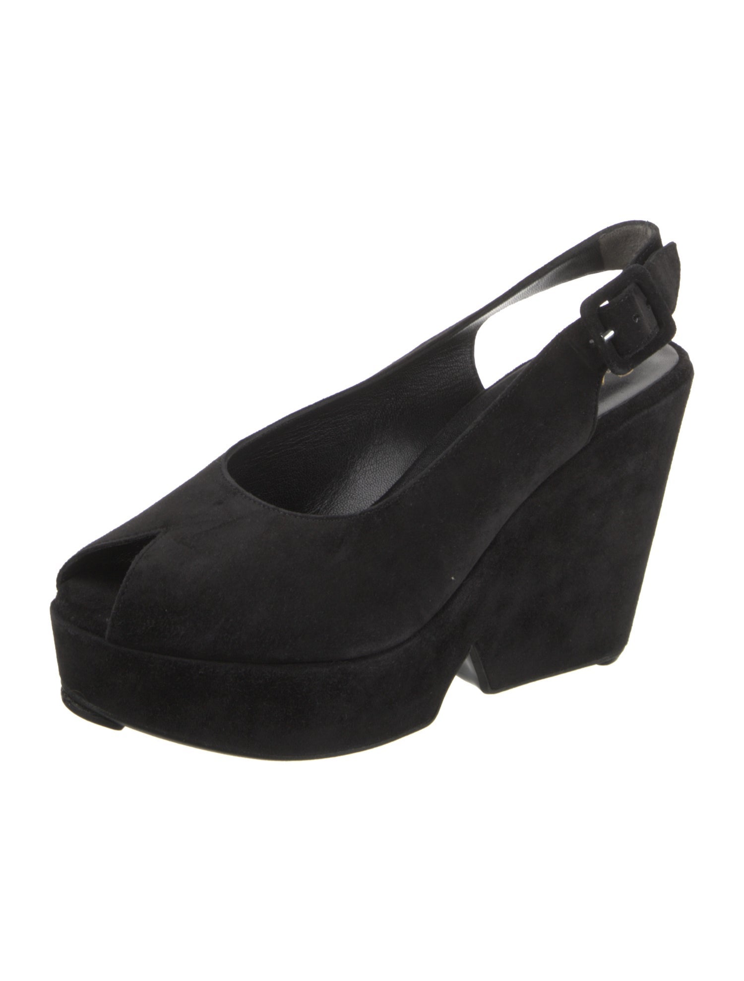 Robert Clergerie Suede Slingback Sandals