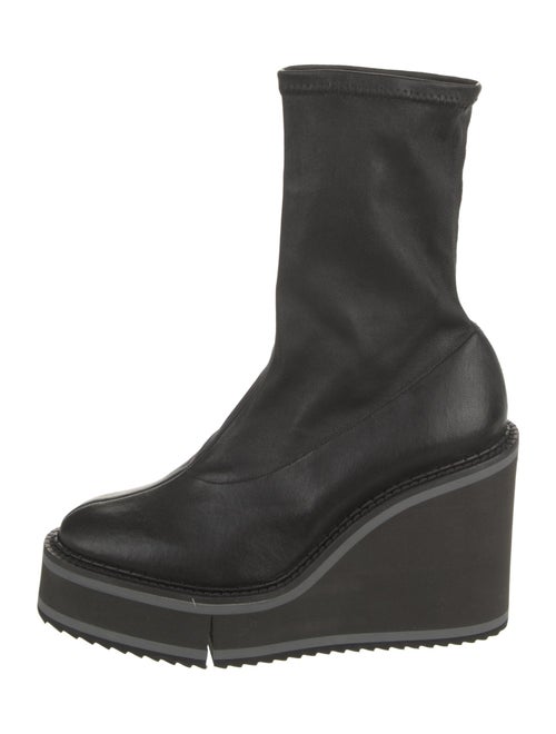 Robert Clergerie Leather Sock Boots