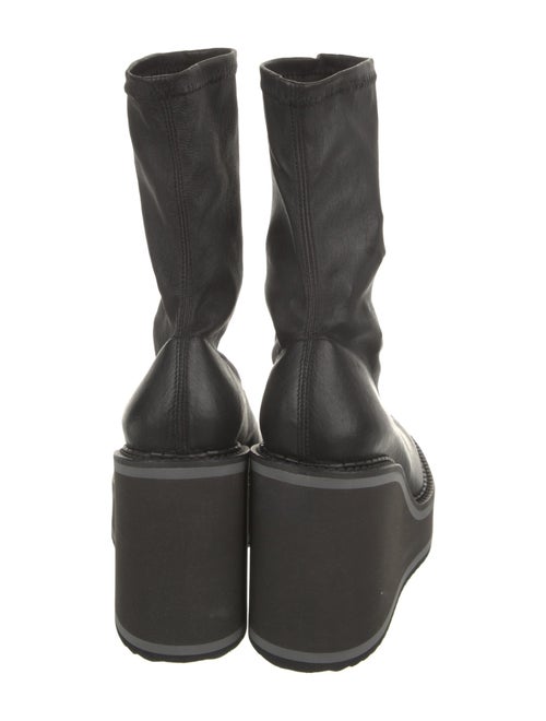 Robert Clergerie Leather Sock Boots