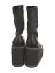 Robert Clergerie Leather Sock Boots